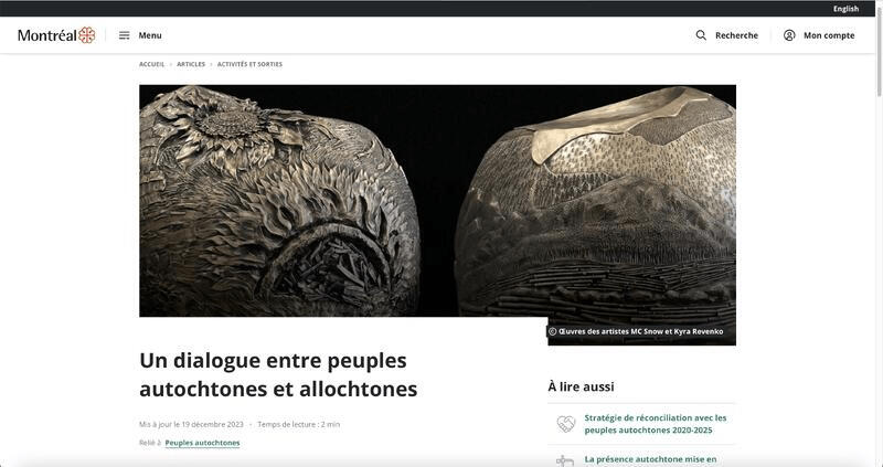 Tsi niion kwarihò:ten, Nos récits, notre voie : Parcours Peel